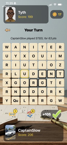 Wordiac: Word Puzzles & Duels screenshot