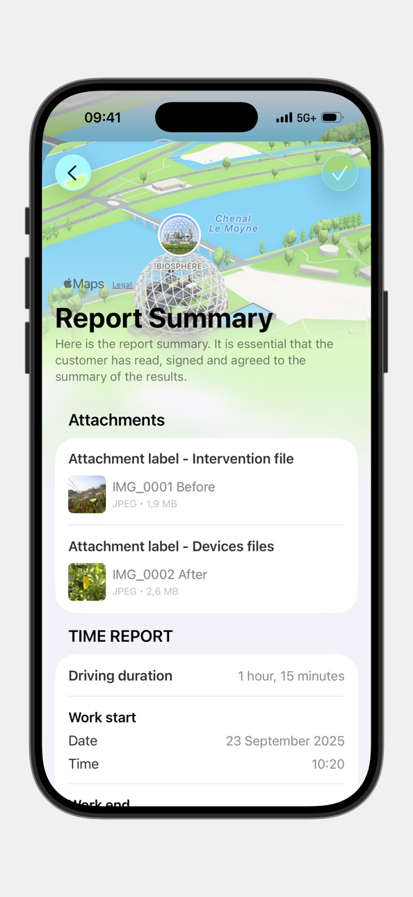 iPhone screenshot
