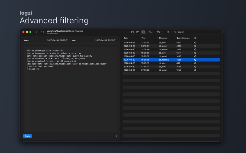 logzi screenshot