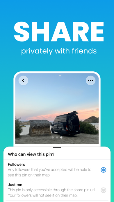 WanderPins: Vanlife & Camping Screenshot