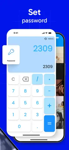 Calculator Lock - Secure Vault App Store screenshot 3