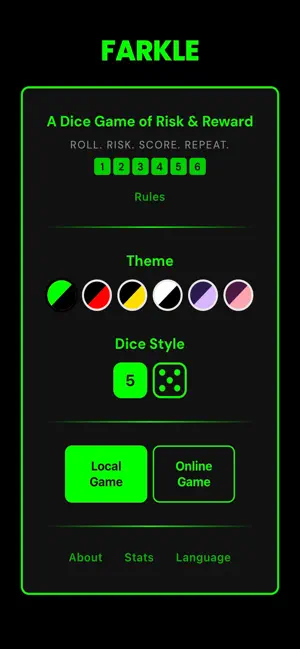 Farkle Multiplayer screenshot 1