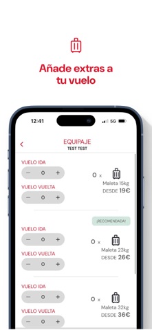 Iberia Express iPhone screenshot 5
