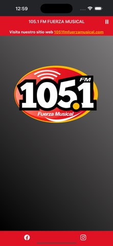 105.1 FM FUERZA MUSICAL screenshot