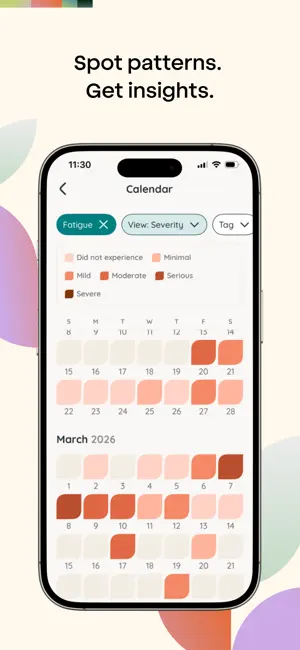 Folia: Health Symptom Tracker screenshot 4