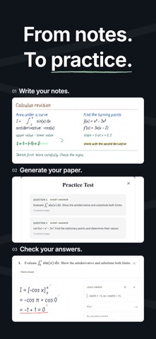 Derive: Handwritten Math Notes iPhone screenshot 4