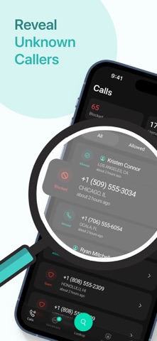 TraceID: Unmask & Block Calls iPhone screenshot