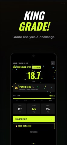 Punch Speed Test - One Punch iPhone screenshot