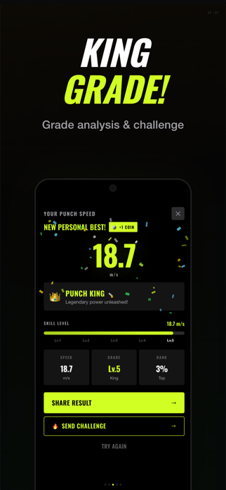 Punch Speed Test - One Punch Screenshot 5 of 7