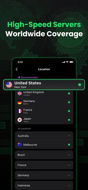 SafeShell VPN: Fast & Secure screenshot 1