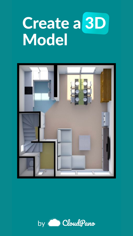 #4. CloudPano Floor Plan Scanner (iOS) 由: CloudPano