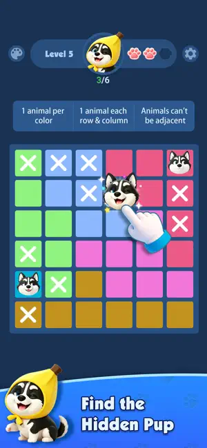 Findogs: Logic Brain Puzzle screenshot 2