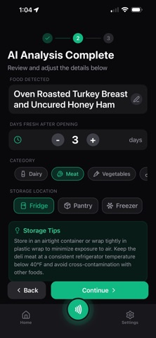 Expired.Food - Smart Kitchen iPhone screenshot