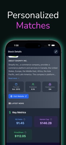 StockmatcherAI screenshot