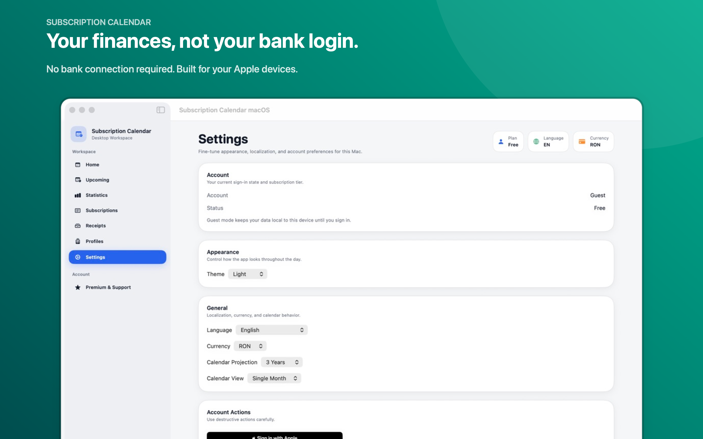 Subscription Calendar & Bills screenshot 15