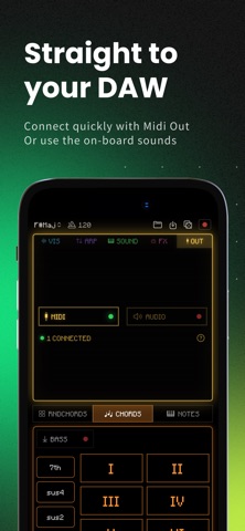 Chorda: Chord Pads & MIDI screenshot