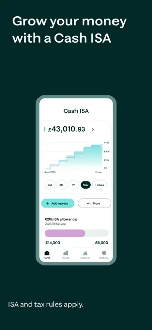 Moneybox - Save and Invest iPhone screenshot 5