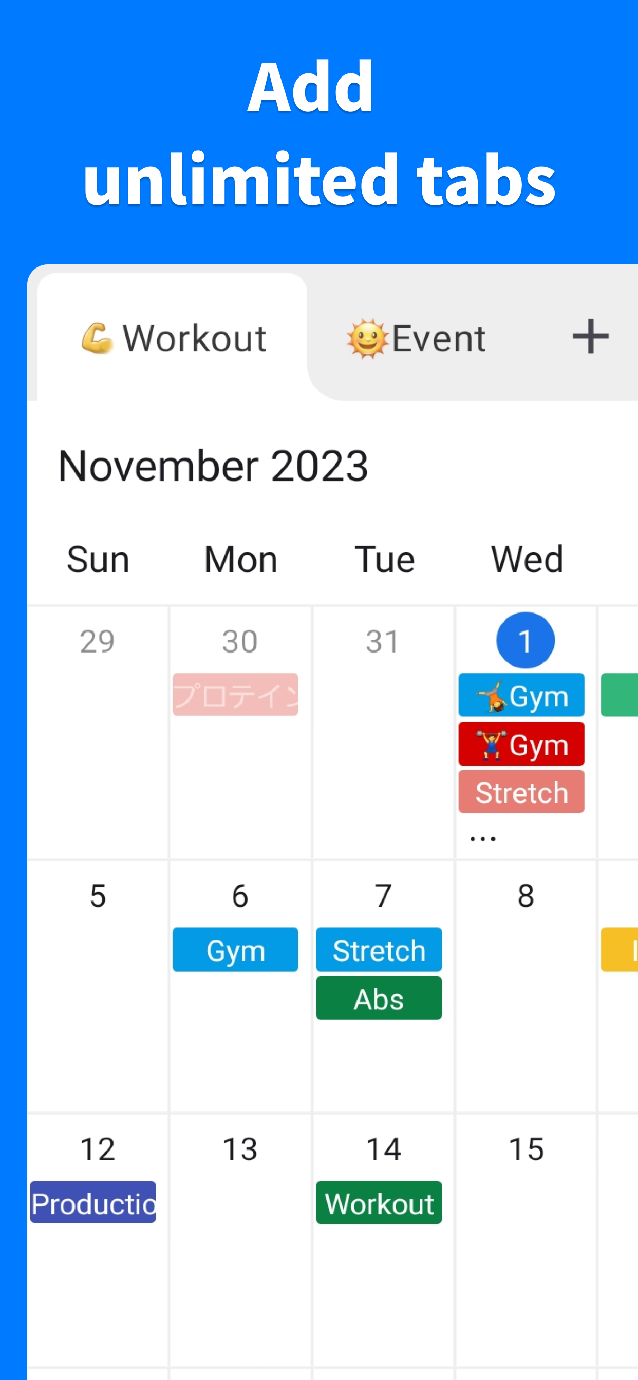Plan Calendar -Make a Schedule