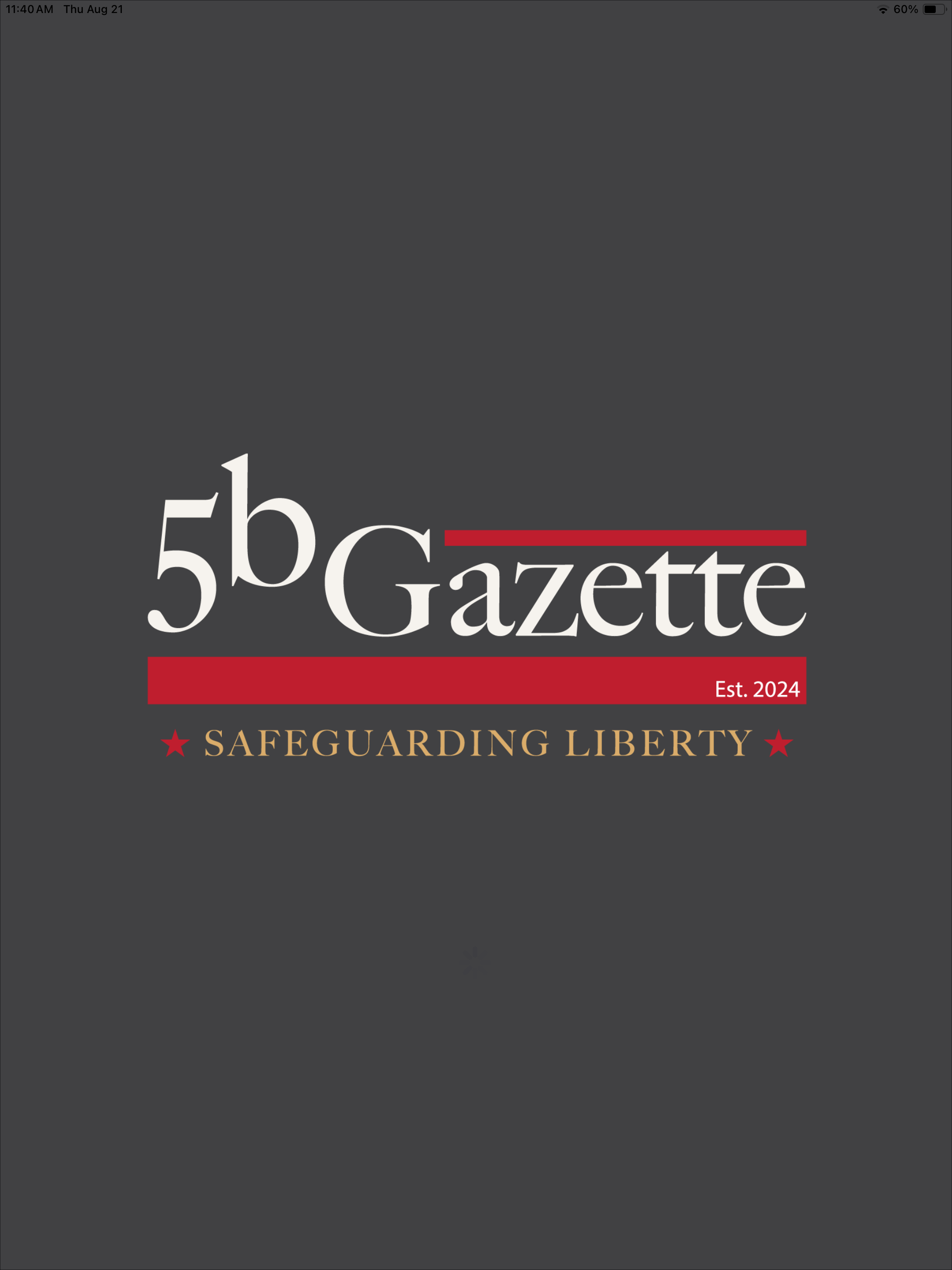 5b Gazette screenshot 7