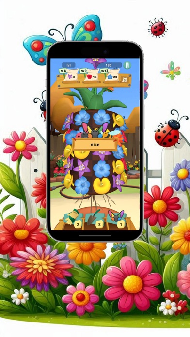 Floral Frenzy: Match 3 Classic Screenshot