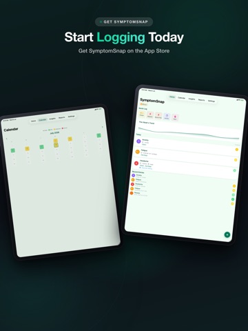 SymptomSnap - Symptom Log iPad screenshot
