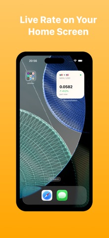 Pesos to Dollars Converter screenshot