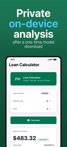 Auto Loan Calculator Pro iPhone screenshot