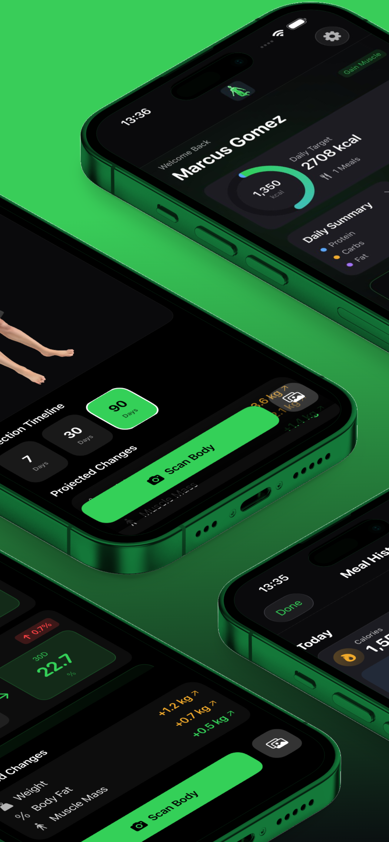 BodyMorpher: AI Calorie & Body screenshot 2