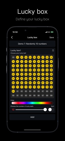 Lucky Ball Pro - Random Picker Screenshot 2 of 6