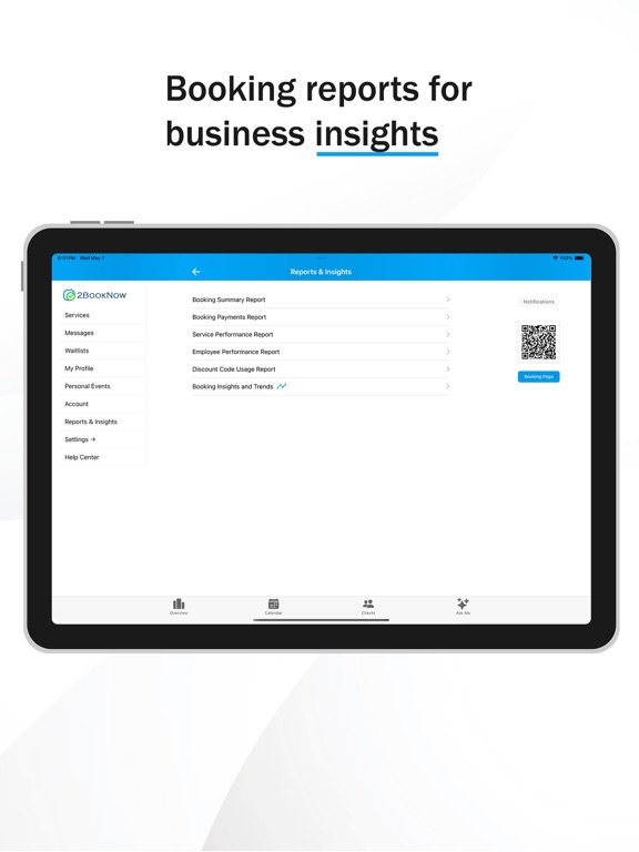 2BookNow Appointment Scheduler iPad screenshot 8 - Business app