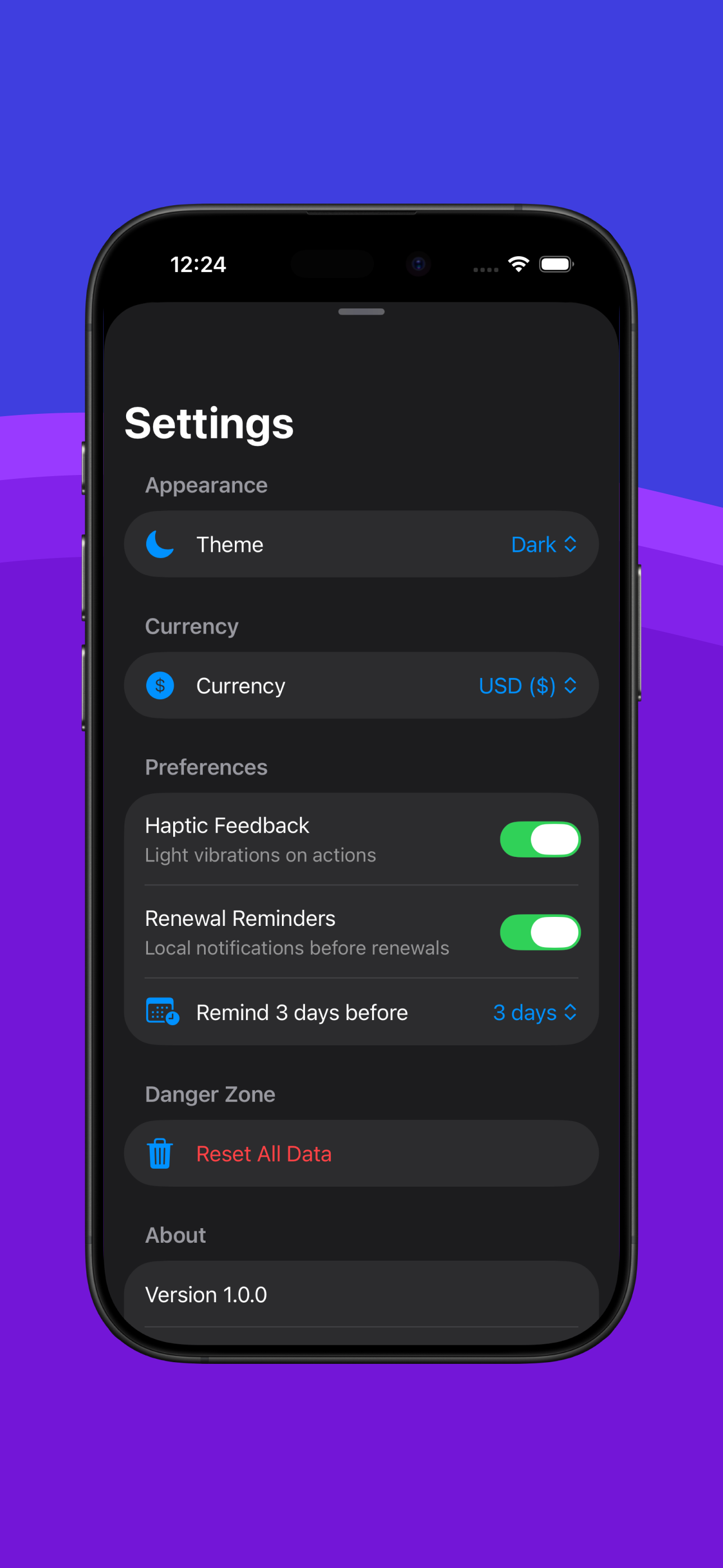 SubscriptionTraker screenshot 5
