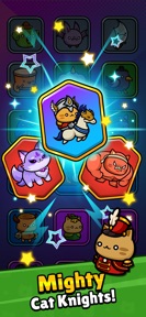 Meow Knights: Idle RPG screenshot