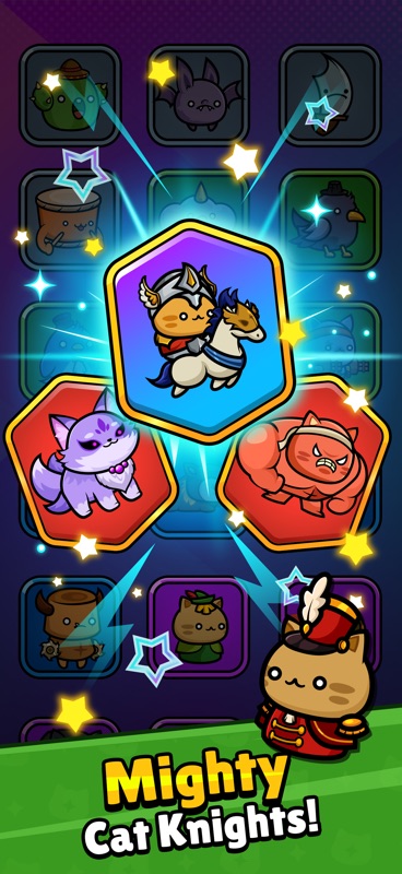 Meow Knights: Idle RPG screenshot 4