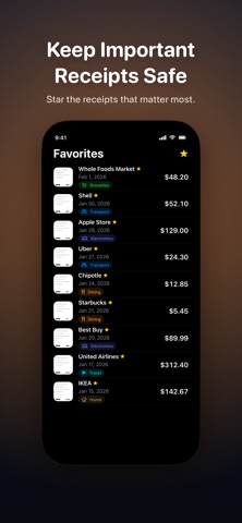 Receipt Vault: Scanner Screenshot 3 of 7
