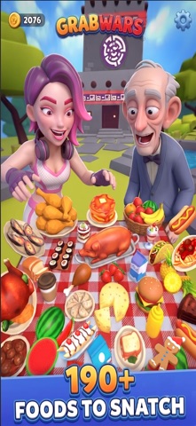 GrabWars: Food Grab Challenge screenshot 2