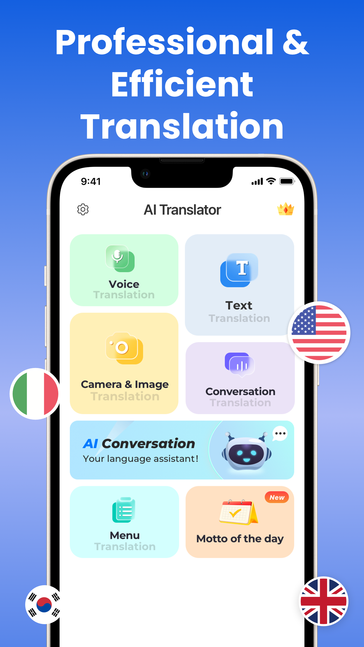 AI Translator:Voice&Text&Photo screenshot 2