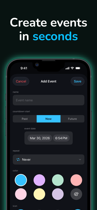Countdown: Minimal Event Timer Screenshot 5 of 7