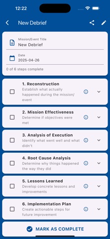 Airman Leader iPhone screenshot