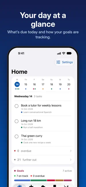 Lifetick - SMART Goal Setting screenshot 1