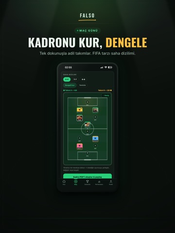 Falso · Halısaha iPad screenshot