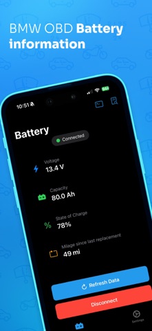 OnTrack - Battery screenshot
