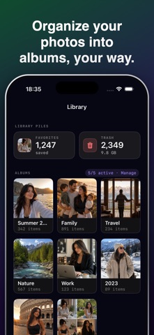 Fovelox: Photo Cleaner iPhone screenshot
