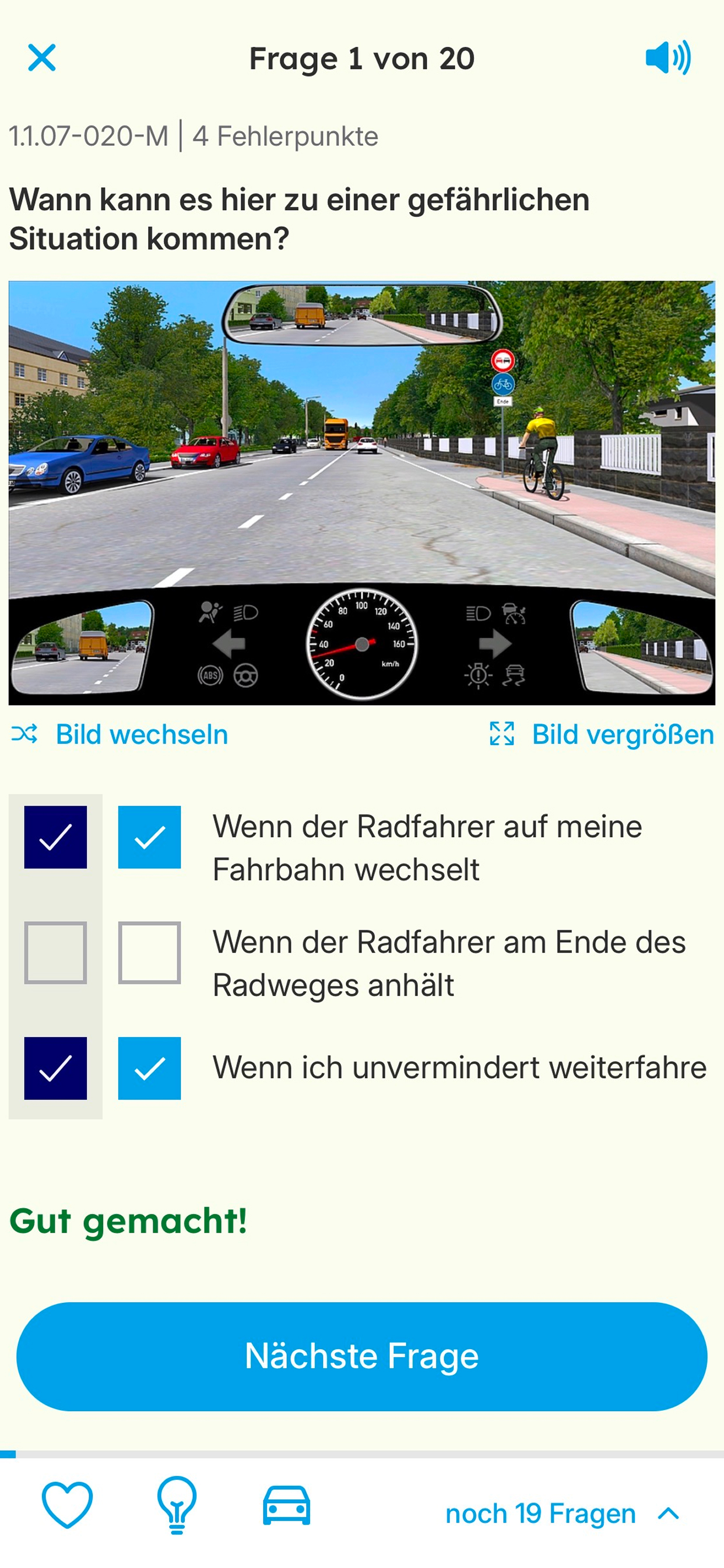 Fahrschulcard screenshot 4