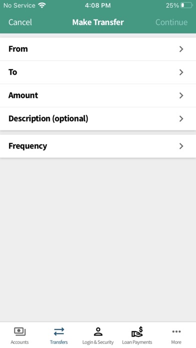 Finance Factors Mobile Banking Screenshot