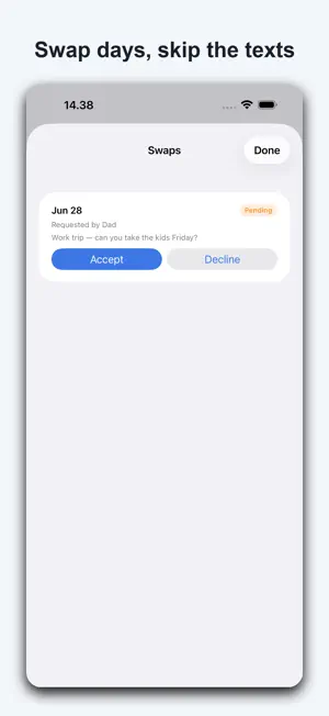 Custody Calendar: Co-Parenting screenshot 4