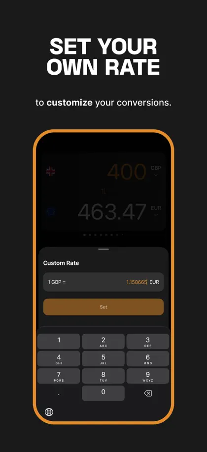 Screenshot 5 von 6 zu Currency Converter Plus FX