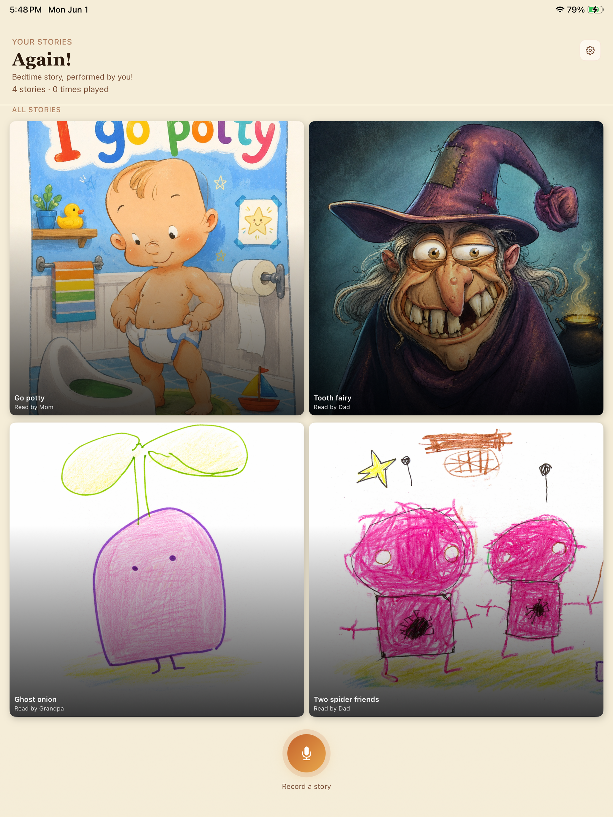 Again! - Bedtime story reader screenshot 12