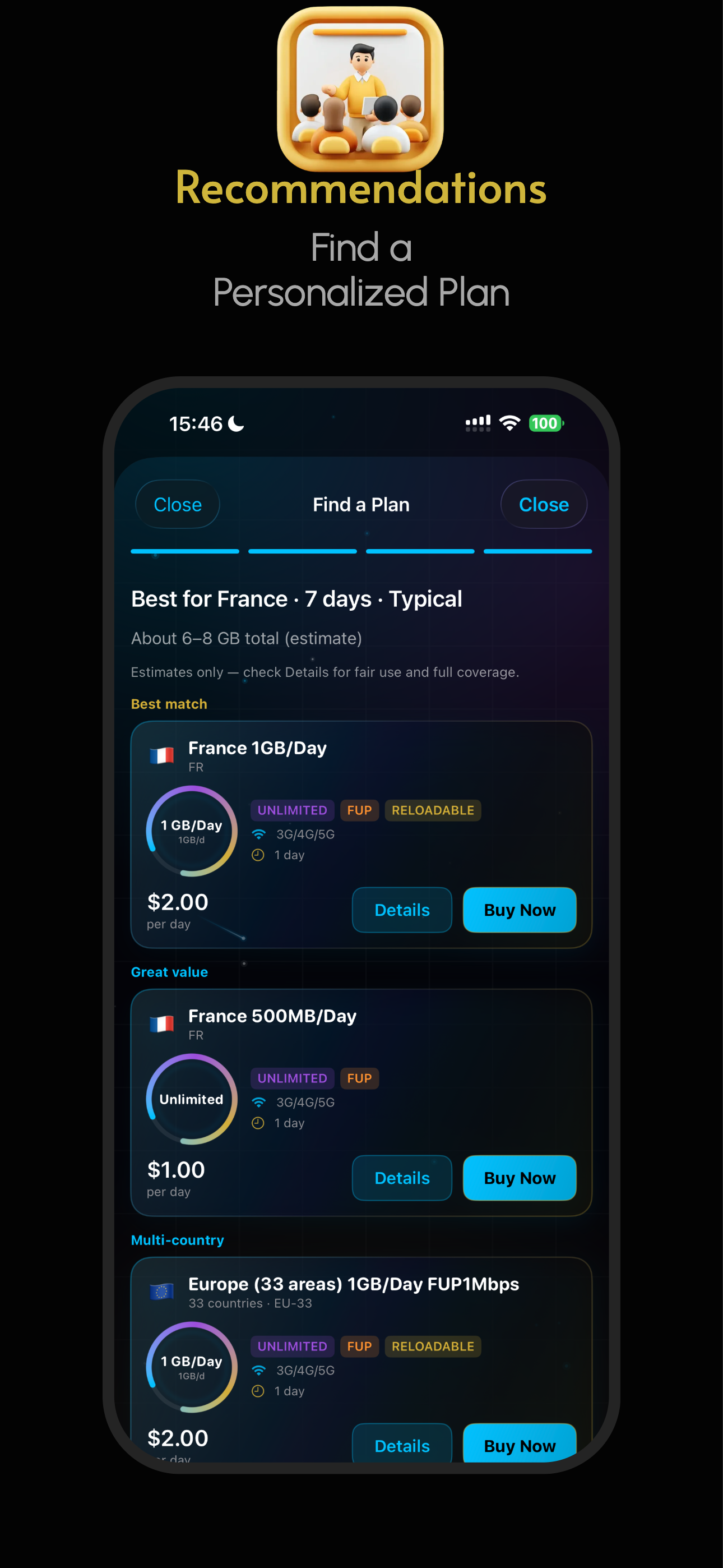 UbeSIM: eSIM for Instant Data screenshot 10
