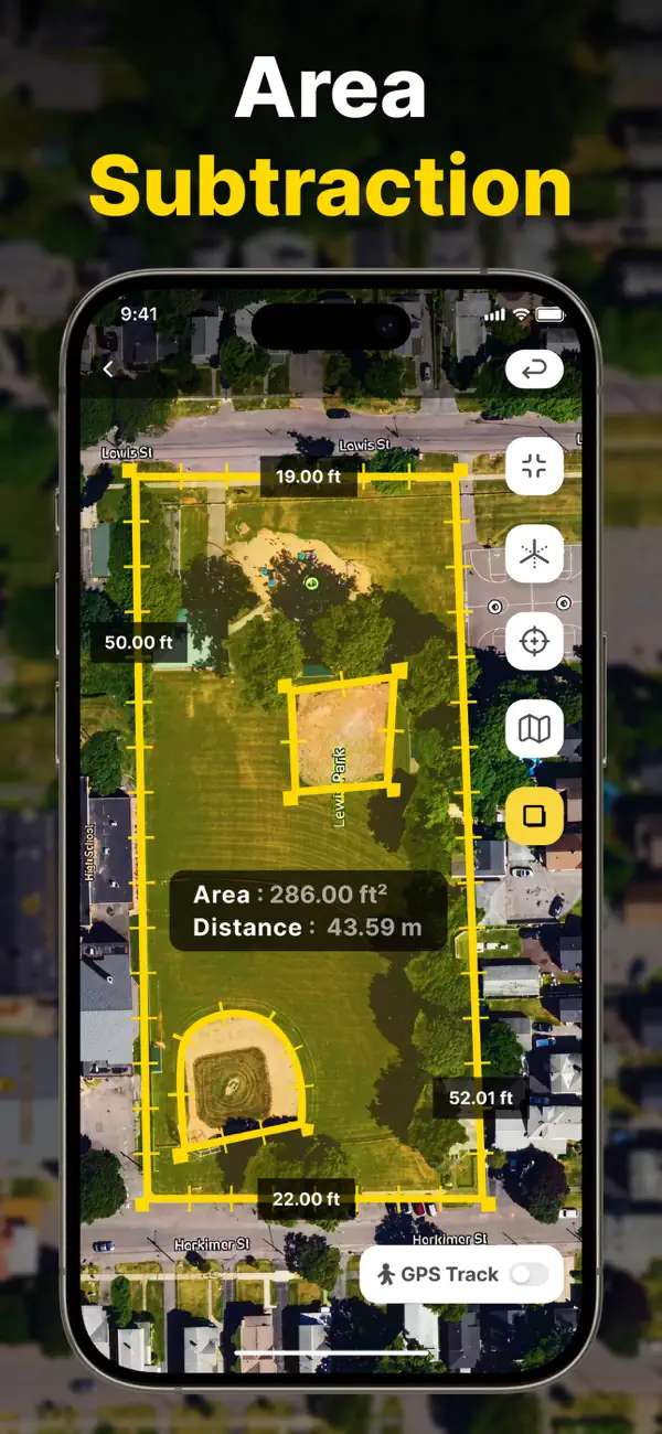 Screenshot #3 pour Land Distance Area Calculator