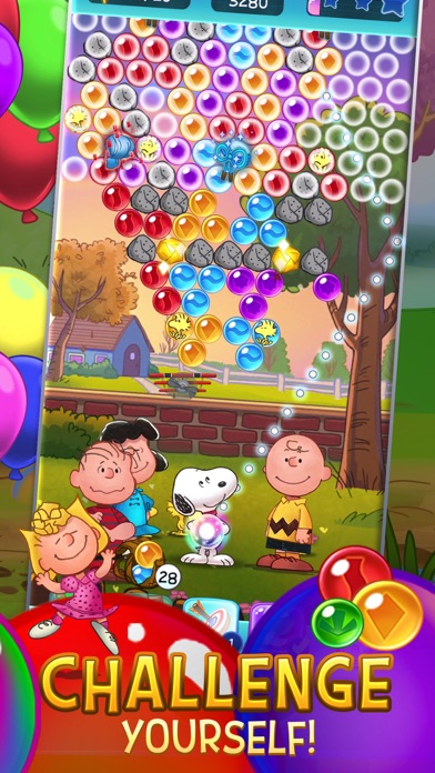 Bubble Shooter - Snoopy POP! Screenshot